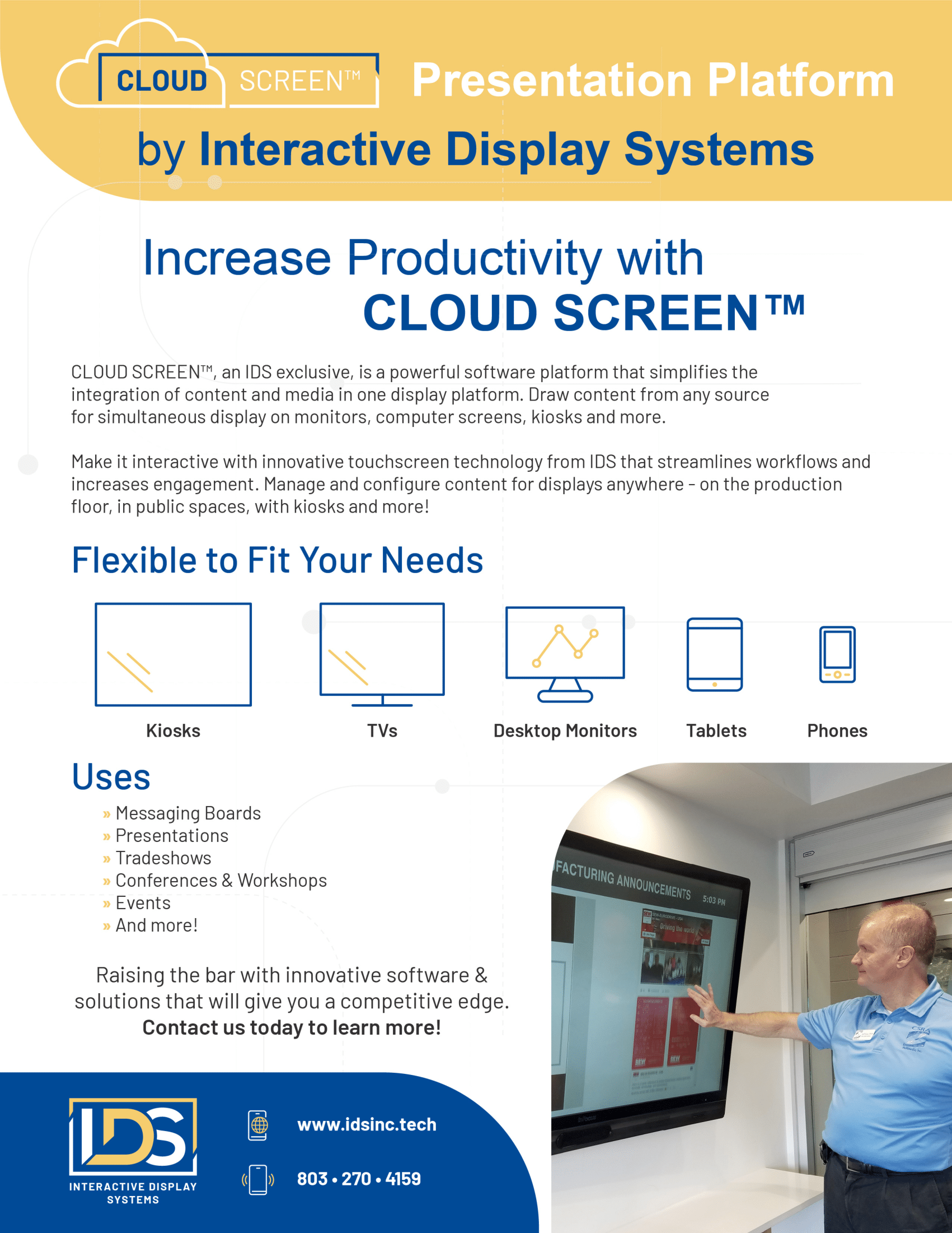 Cloud Screen Flyer